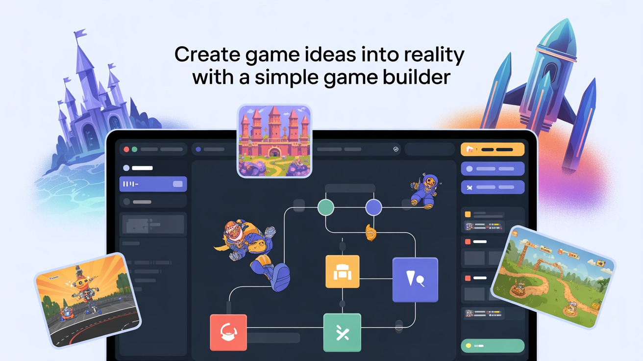 Create Game Ideas Into Reality With a Simple Game Builder